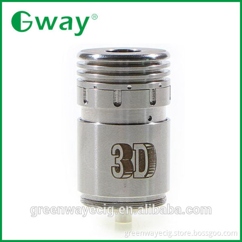 New product stainless steel 3d atomizer rda rebuildable 3D clone atomizer by Greenway